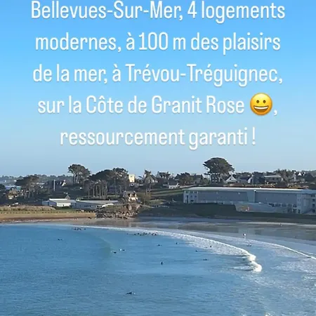 Bellevues-Sur-Mer, A 100 M De La Plage Trevou-Treguignec Exterior photo